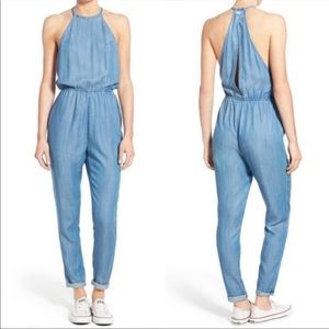 RVCA Chambray Jumpsuit